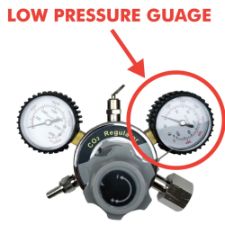 Low Pressure Gauge for Regulator 0-100 psi