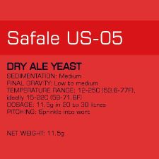 Yeast - US-05 Safale